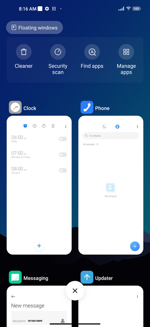 Minimal Screen screenshot