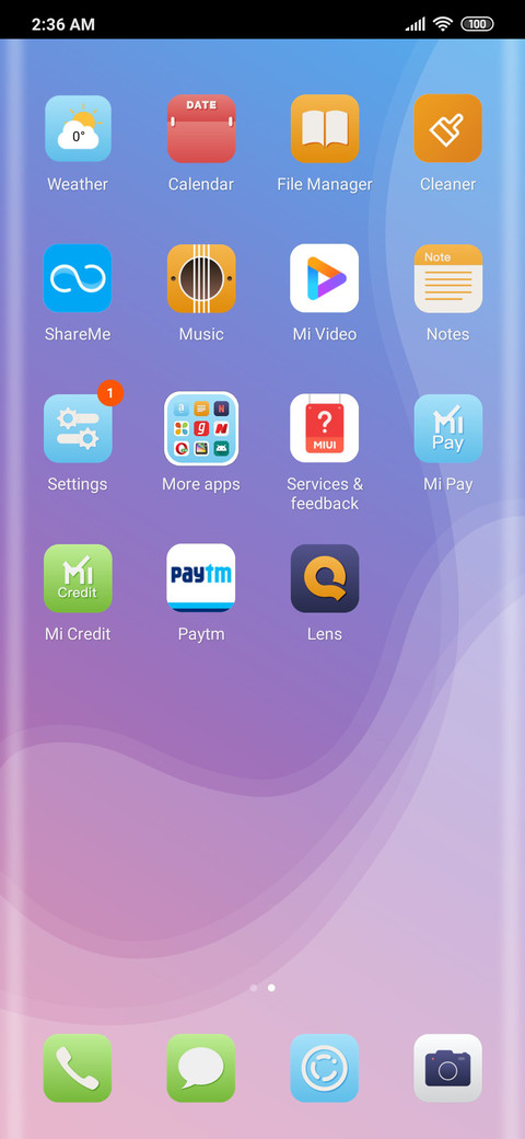 Colorful Surface screenshot