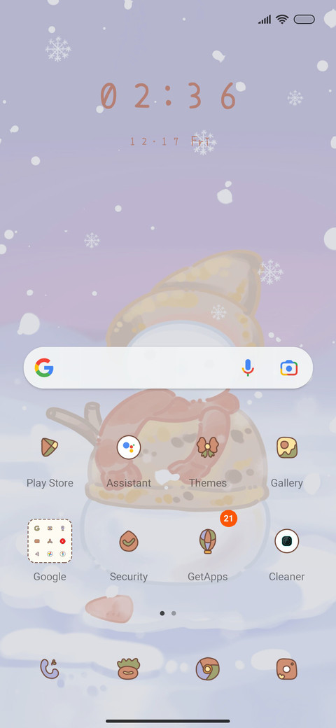 Christmas screenshot