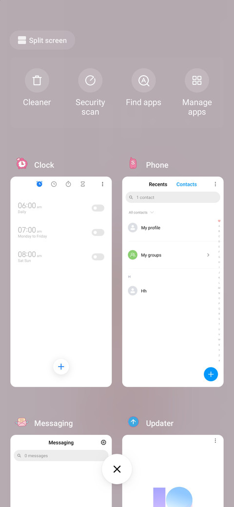 Version trouble screenshot