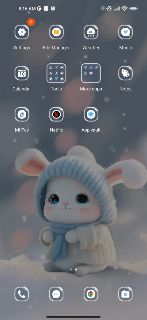 Rabbit lovely screenshot