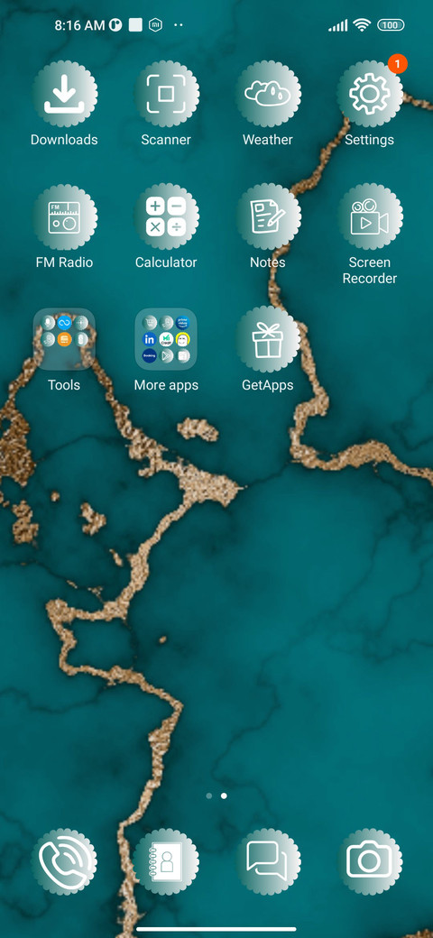 Marble screenshot