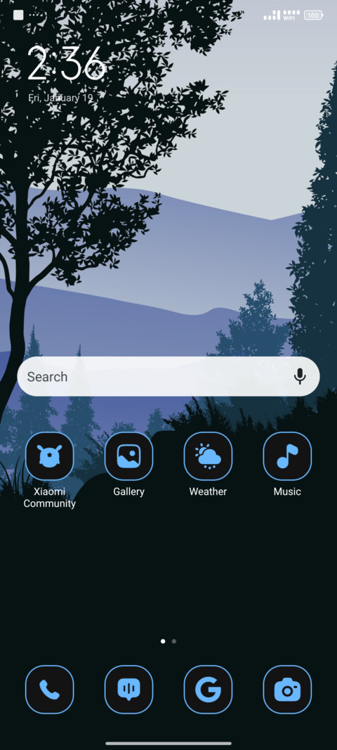 Minimal Forest screenshot