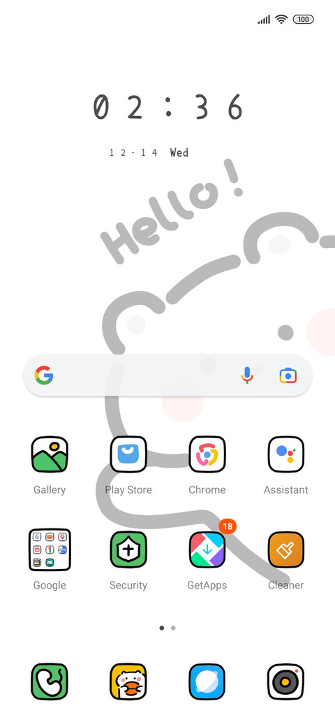 Hand-painted icon screenshot