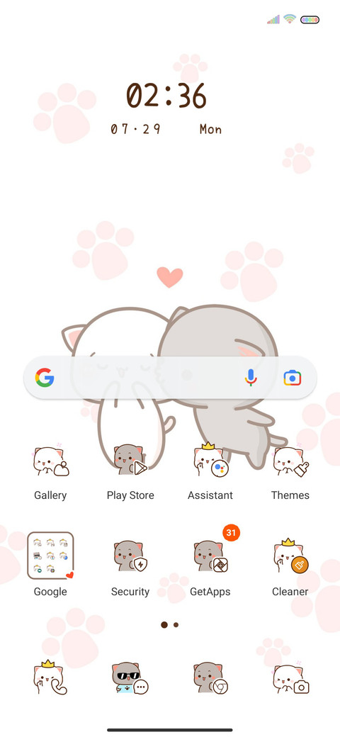 PeachCatCartoon screenshot