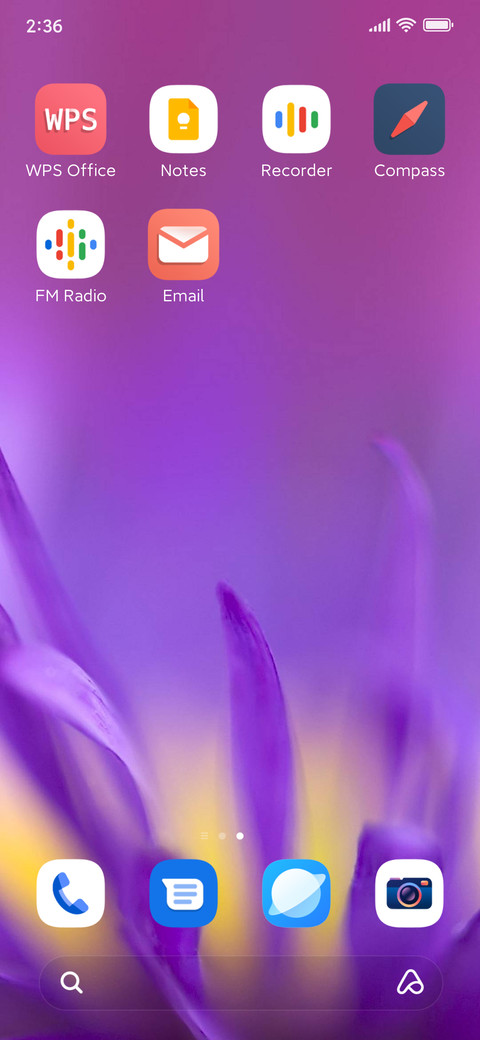 Purple-Flames screenshot