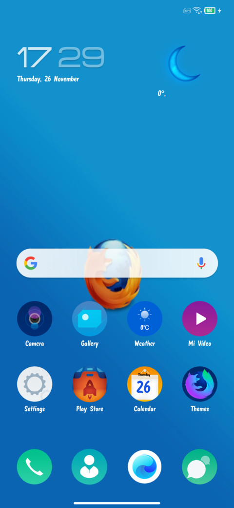 Firefox screenshot