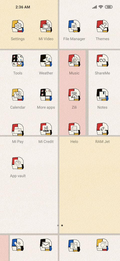 Red Blue & Yellow screenshot