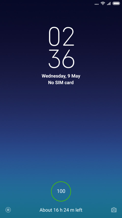 Android P Concept screenshot
