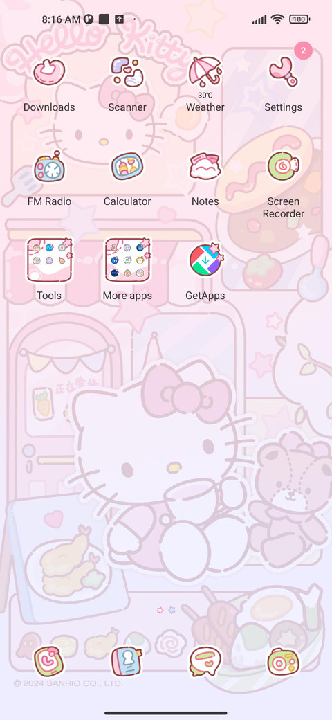 Hello Kitty cook screenshot
