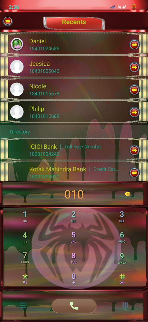 Spider screenshot