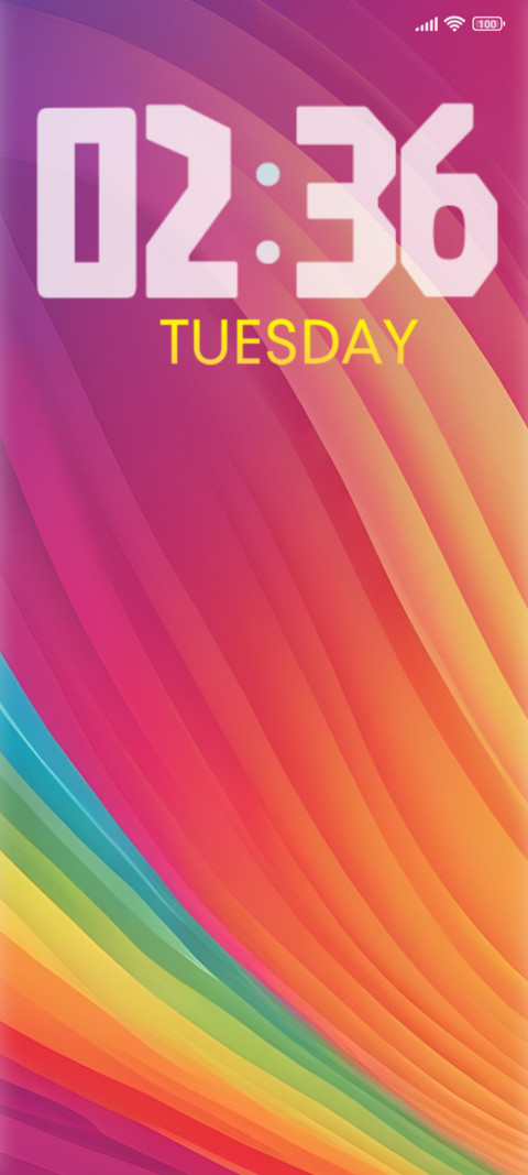 colorful rainbow screenshot