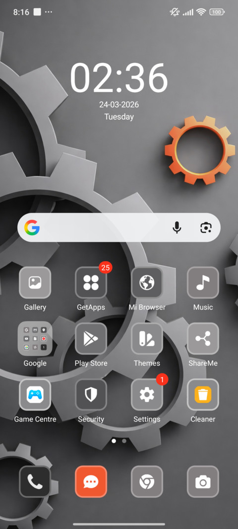 Simple Gears ⚙️ screenshot