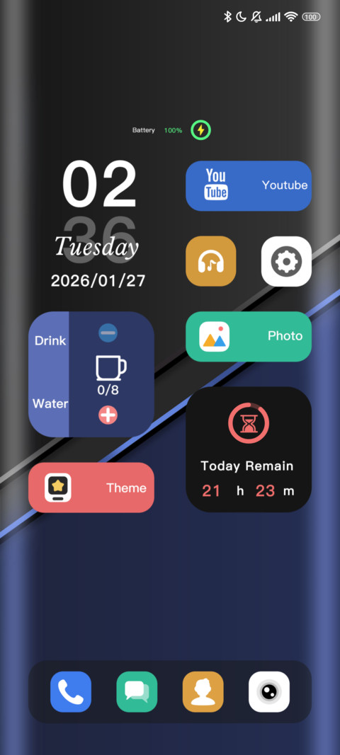 Ink Shadow Blue screenshot