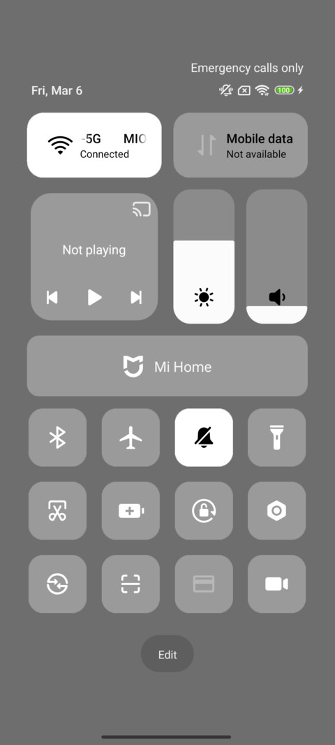 White screenshot