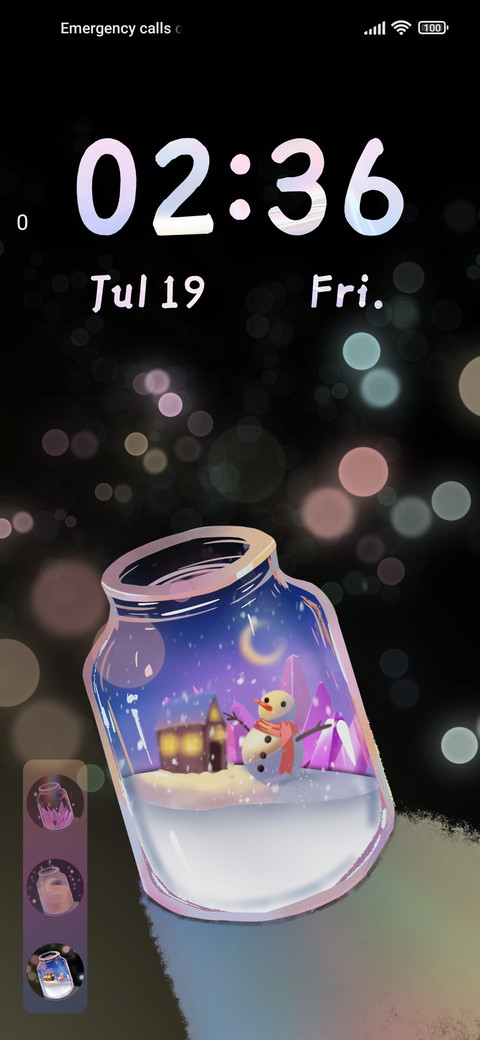 Dream in bottle screenshot
