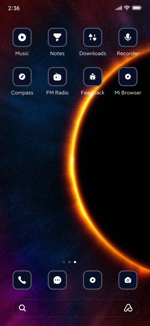 Eclipse screenshot