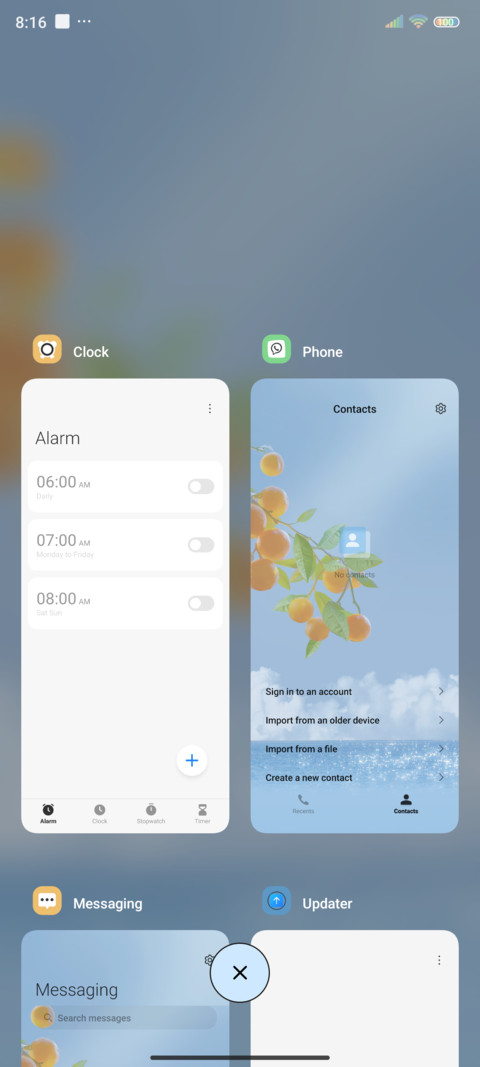 Orange Sea screenshot