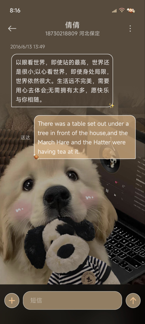 美拉德小金毛涂鸦 screenshot
