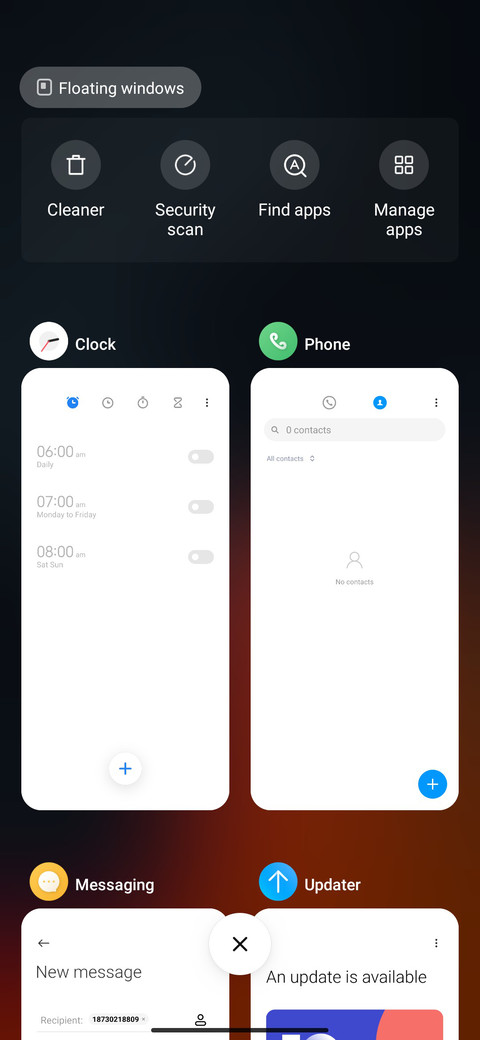 Android r11 screenshot