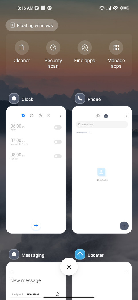 Cloud screenshot