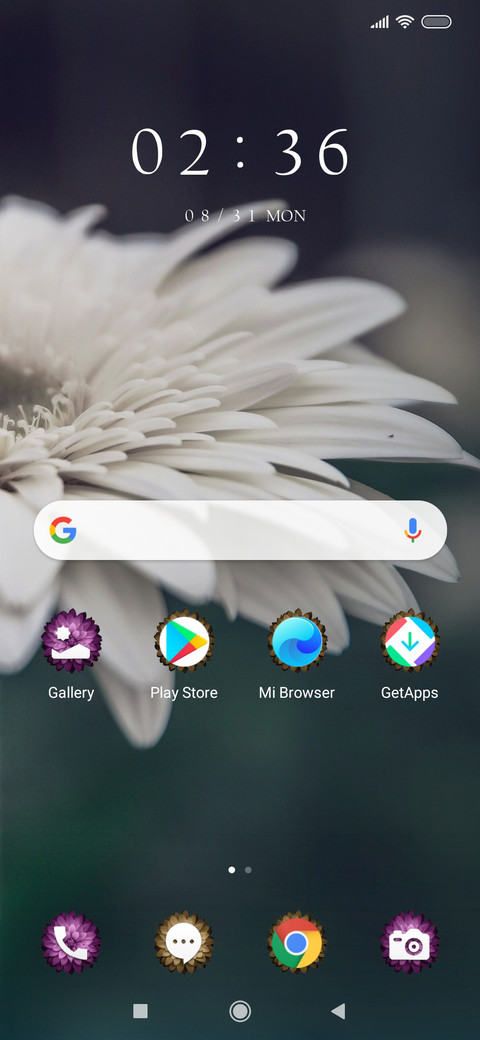 Flower Droplets_3MDS screenshot