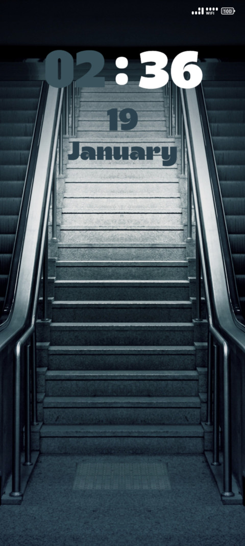 Escalator stairs screenshot