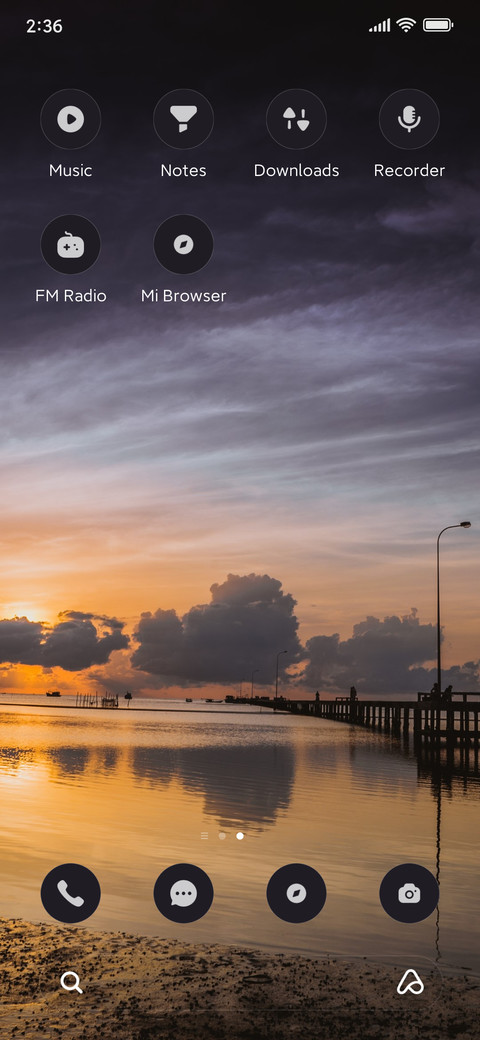 Sunrise screenshot