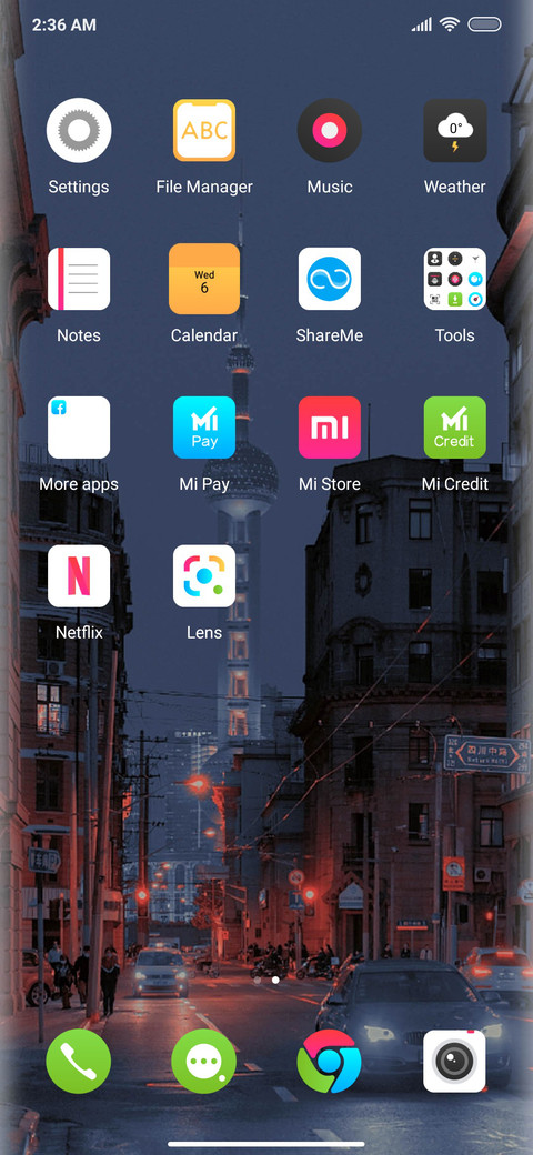 Neon Night Scene screenshot