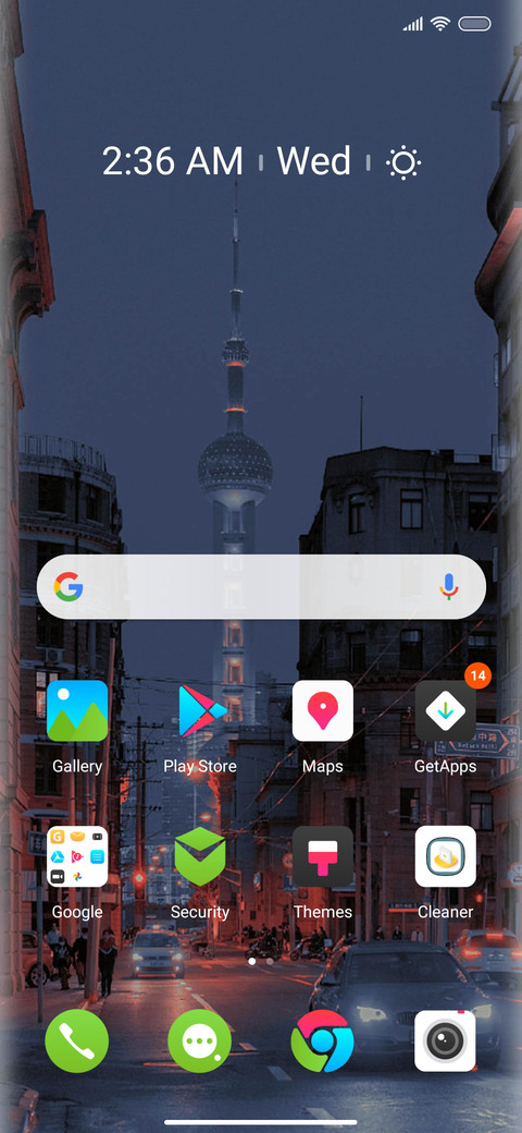 Neon Night Scene screenshot