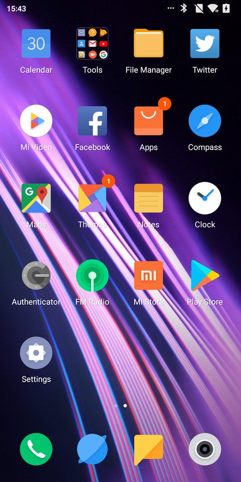 violet screenshot