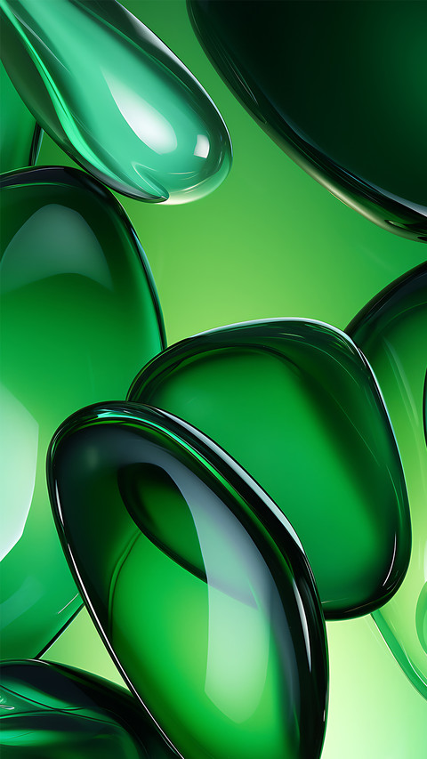 Green stone abstract screenshot