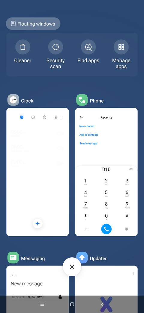 Project X LineUi screenshot