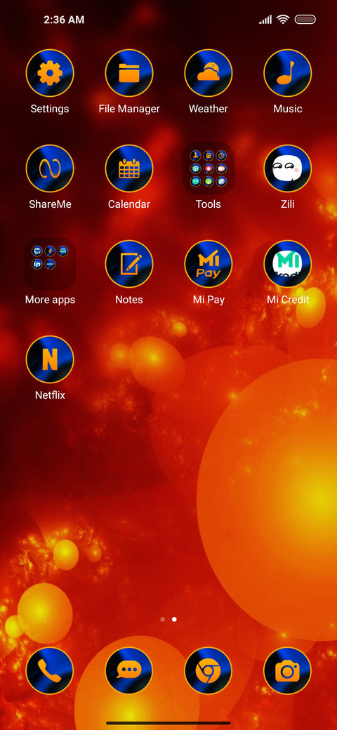 Orange Fine screenshot