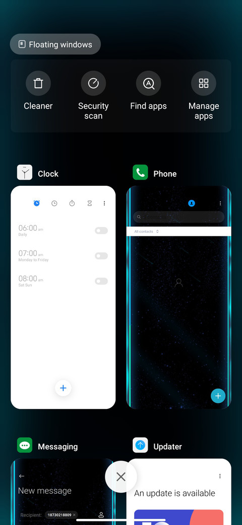 starry sky screenshot