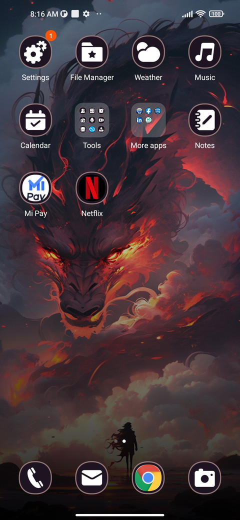 Fire and Dragon screenshot