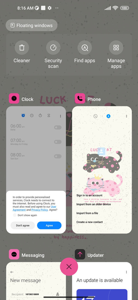 Colorful Cat screenshot