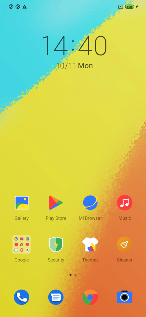 Color light screenshot