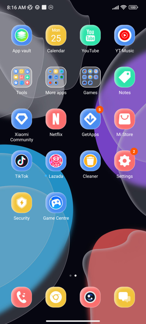 Iridescent Glass screenshot