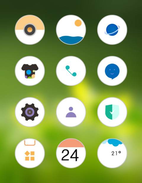 清新绿 screenshot
