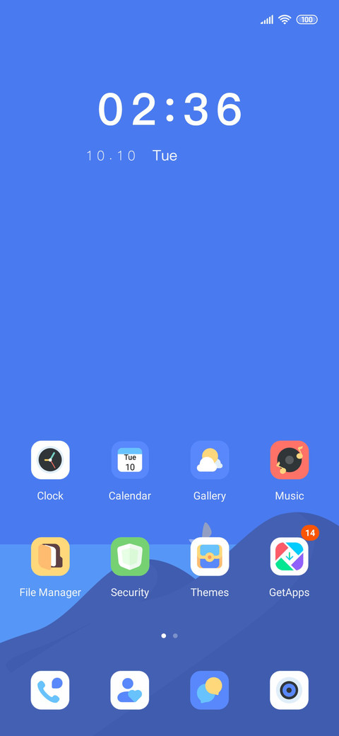 Flat sea cloud screenshot