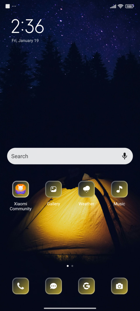 Tent screenshot