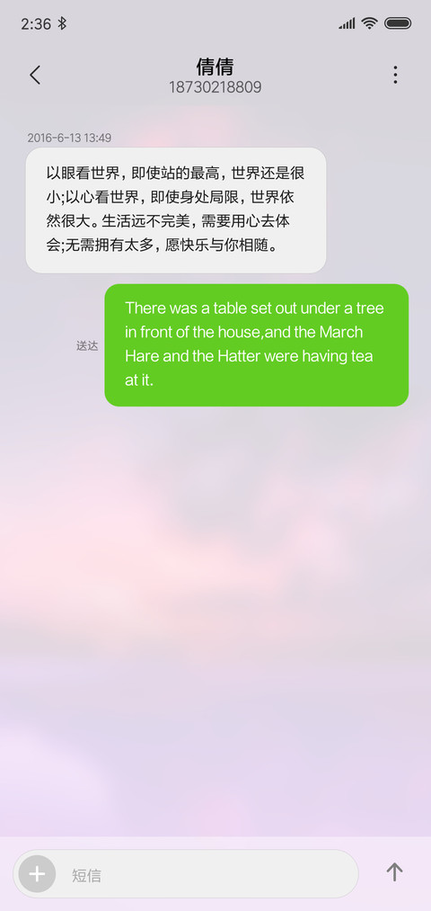 简约 夕阳 screenshot