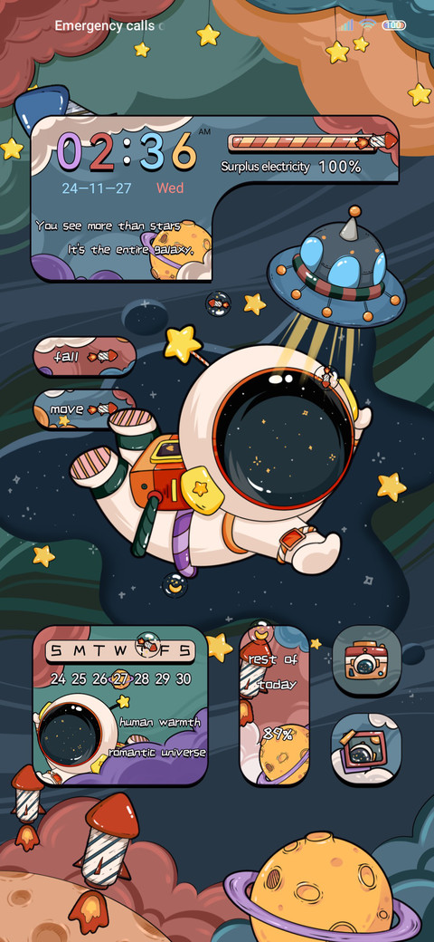 Trendy astronauts screenshot