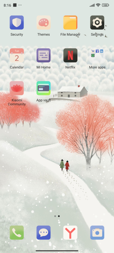 Snowy House screenshot