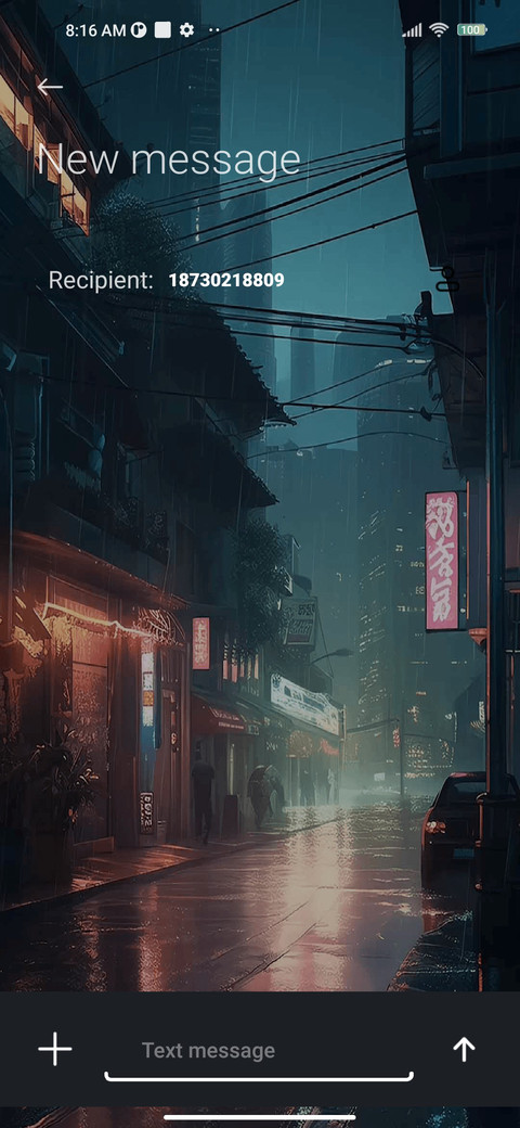 Rainy alley screenshot