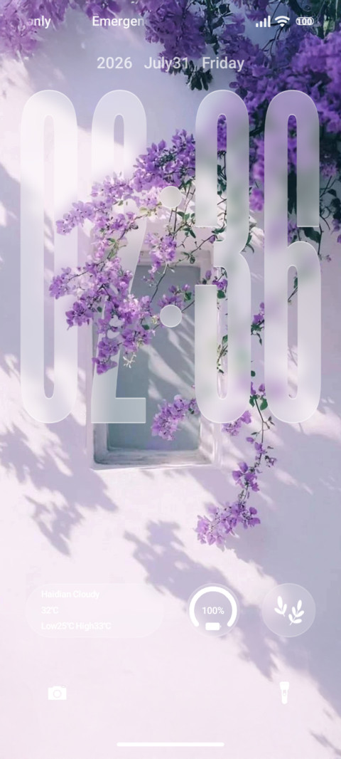Purple screenshot