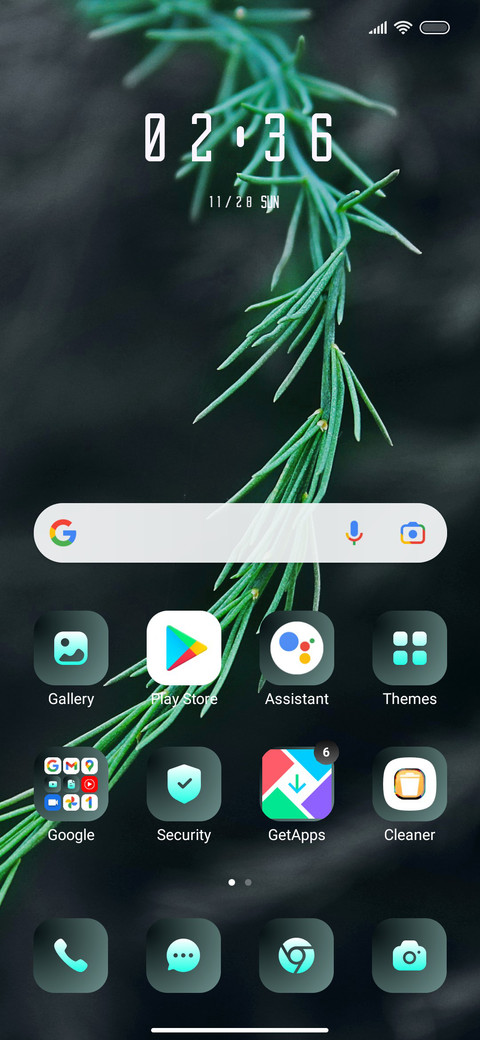 Rain Leaf screenshot