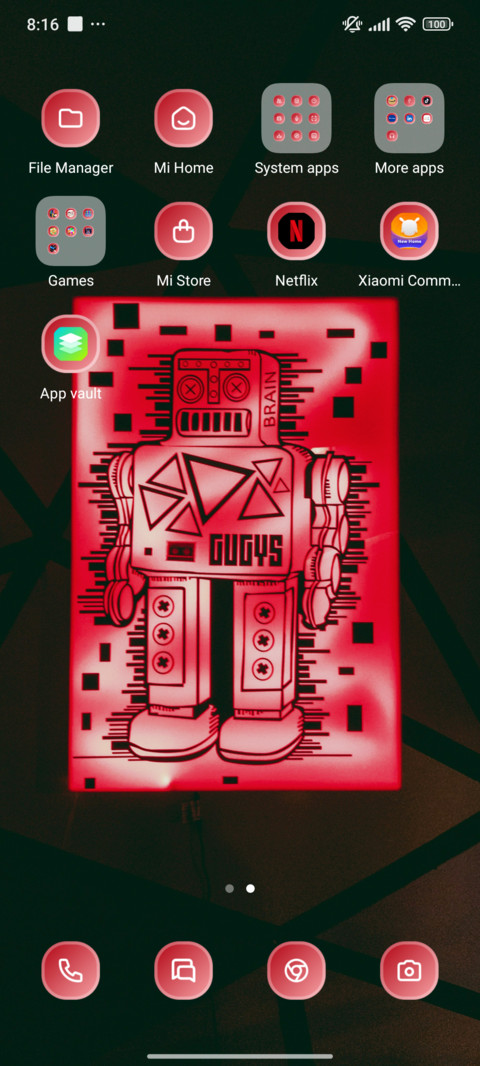 Robot screenshot