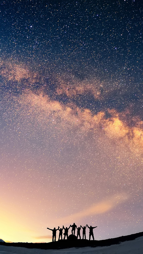 星空物语-拍信图库 screenshot